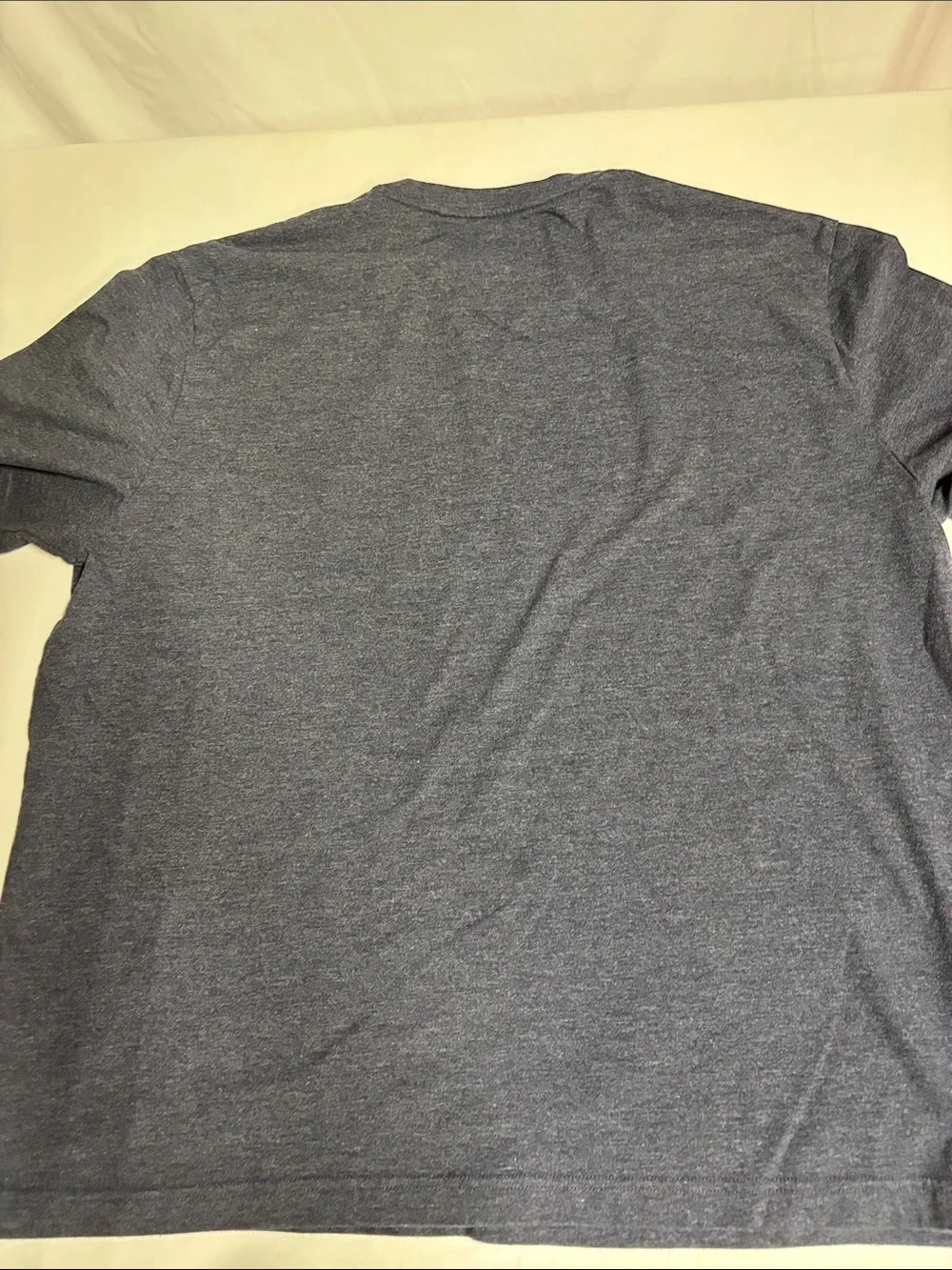 Banana Republic Premium Wash Men’s XL Canoe Graphic T Shirt Heather Navy